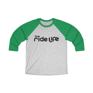 The Ride Life Title Logo 3/4 Sleeve